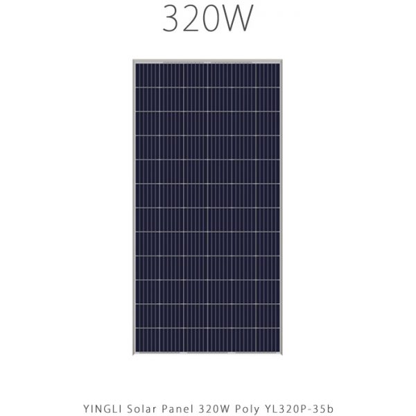 320w-poly-600x600 پنل خورشیدی 320 وات پلی کریستال برند YINGLI - Image 1