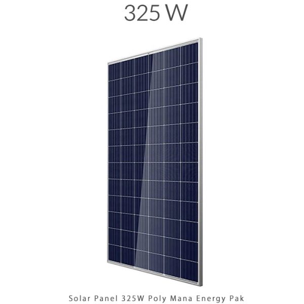 Solar-Panel-325W-Poly-Mana-Energy-Pak-600x600 پنل خورشیدی 325 وات پلی کریستال برند MANA ENERGY - Image 1