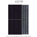 پنل خورشیدی 620 وات مونو کریستال مدل بایفشیال N-Type برند JINKO SOLAR